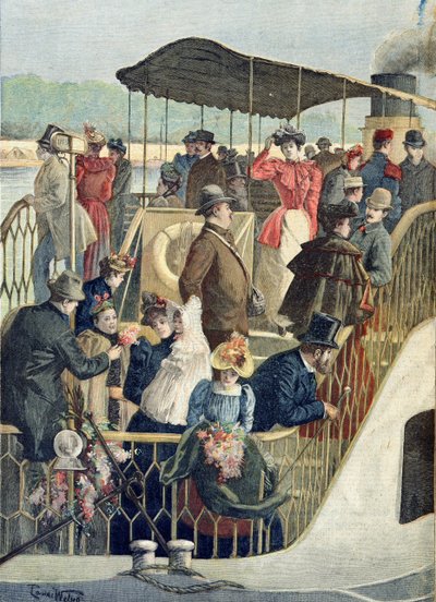 Parisians Returning from the Countryside, illustration from 